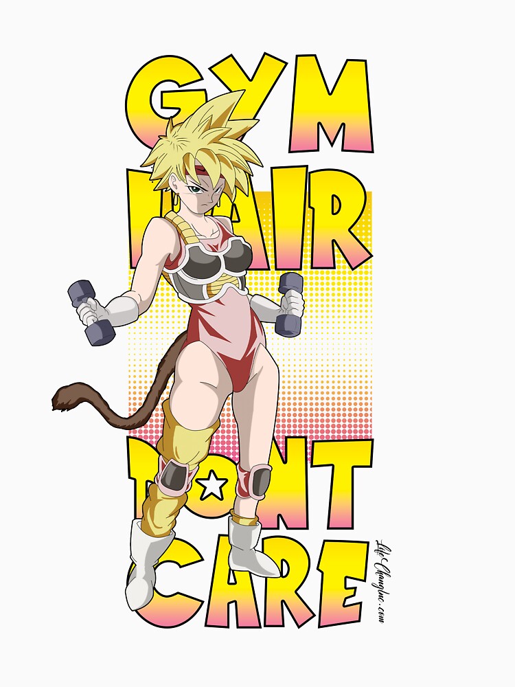 Fasha Tee Shirt Women's Gym Hair Don't Care | Redbubble by CoachEkong Hoodie, Sweatshirt | BlankRebels.com (Image 3)