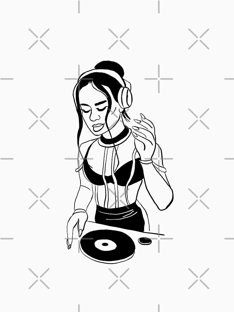 DJ Rara Caricature Version 1 by ggarrison T-Shirts, Hoodie, Sweatshirt | BlankRebels.com (Image 3)