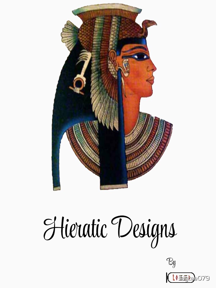 Egyptian Nefertiti Hieratic Designs by Teira by Novelty Trendz T-Shirts, Hoodie, Sweatshirt | BlankRebels.com (Image 3)