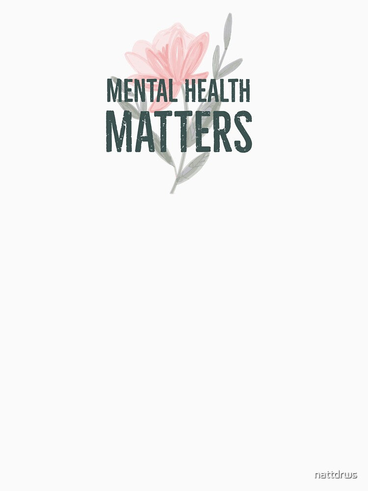 Mental health matters, positive mindset shirt by nattdrws Hoodie, Sweatshirt | BlankRebels.com (Image 3)