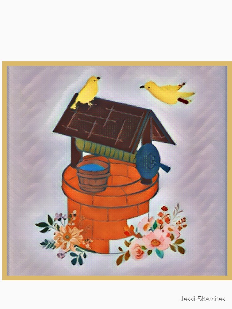 Birds on top of a well by Jessi-Sketches T-Shirts, Hoodie, Sweatshirt | BlankRebels.com (Image 3)