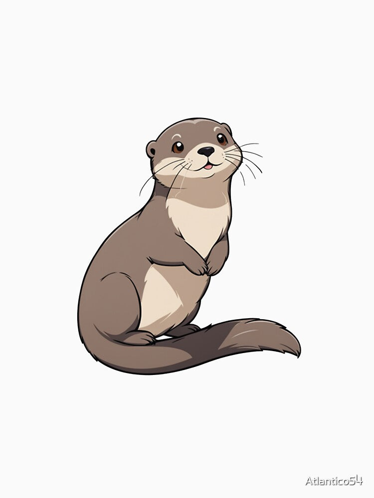 Cute Otter by Atlantico54 T-Shirts, Hoodie, Sweatshirt | BlankRebels.com (Image 3)