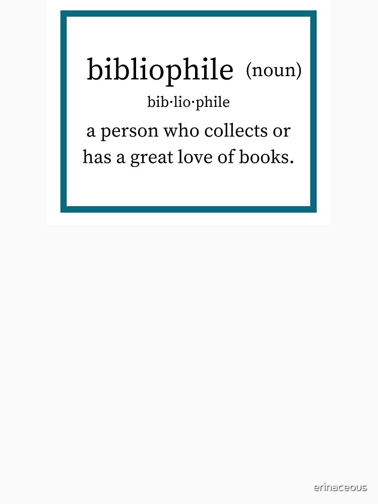 bibliophile definition by erinaceous T-Shirts, Hoodie, Sweatshirt | BlankRebels.com (Image 3)
