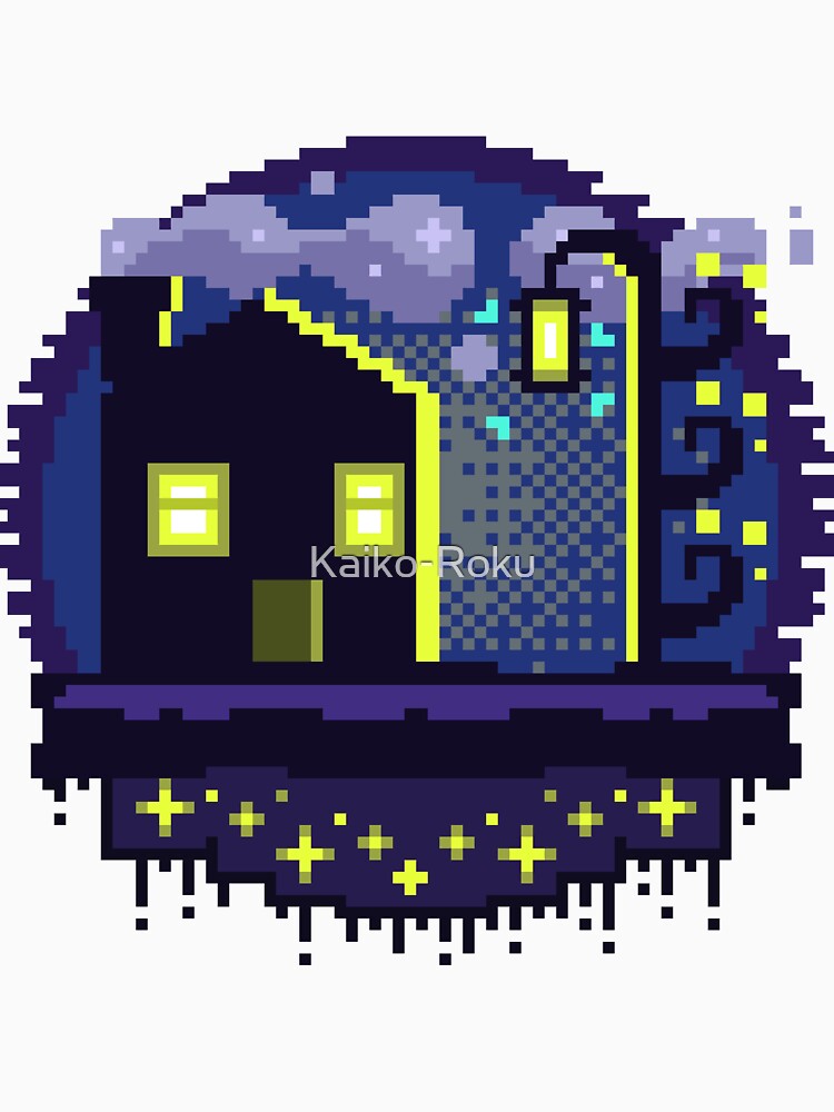 Pixel Art - Lamp and House by Kaiko-Roku T-Shirts, Hoodie, Sweatshirt | BlankRebels.com (Image 3)