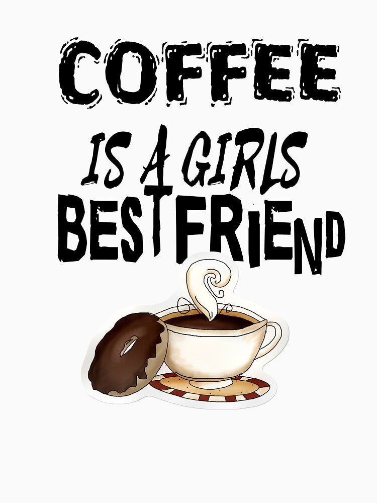 Coffee is a girls best friend by Areashor T-Shirts, Hoodie, Sweatshirt | BlankRebels.com (Image 3)