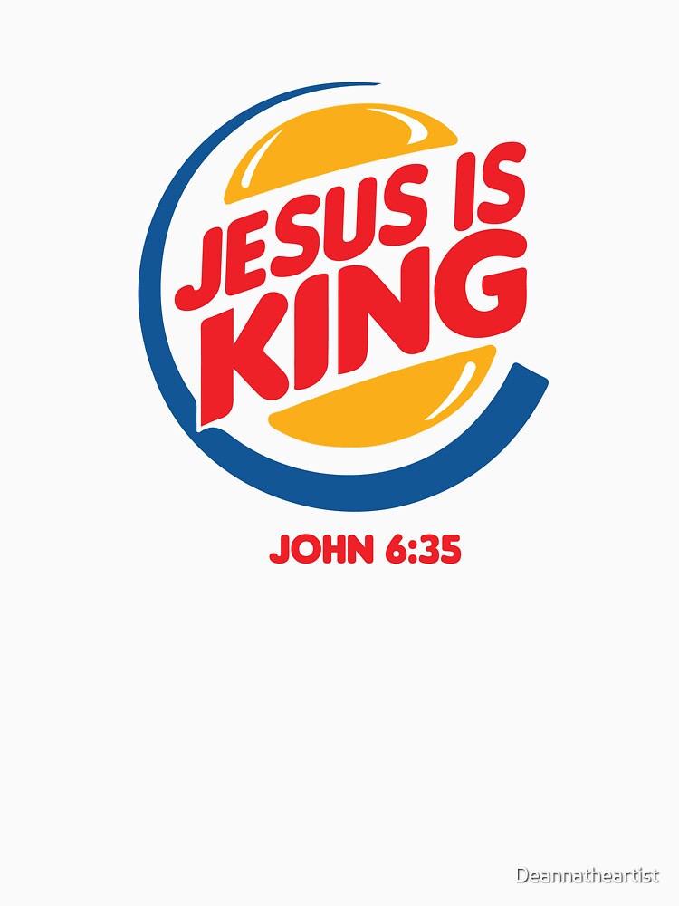 Jesus is king by Deannatheartist T-Shirts, Hoodie, Sweatshirt | BlankRebels.com (Image 3)