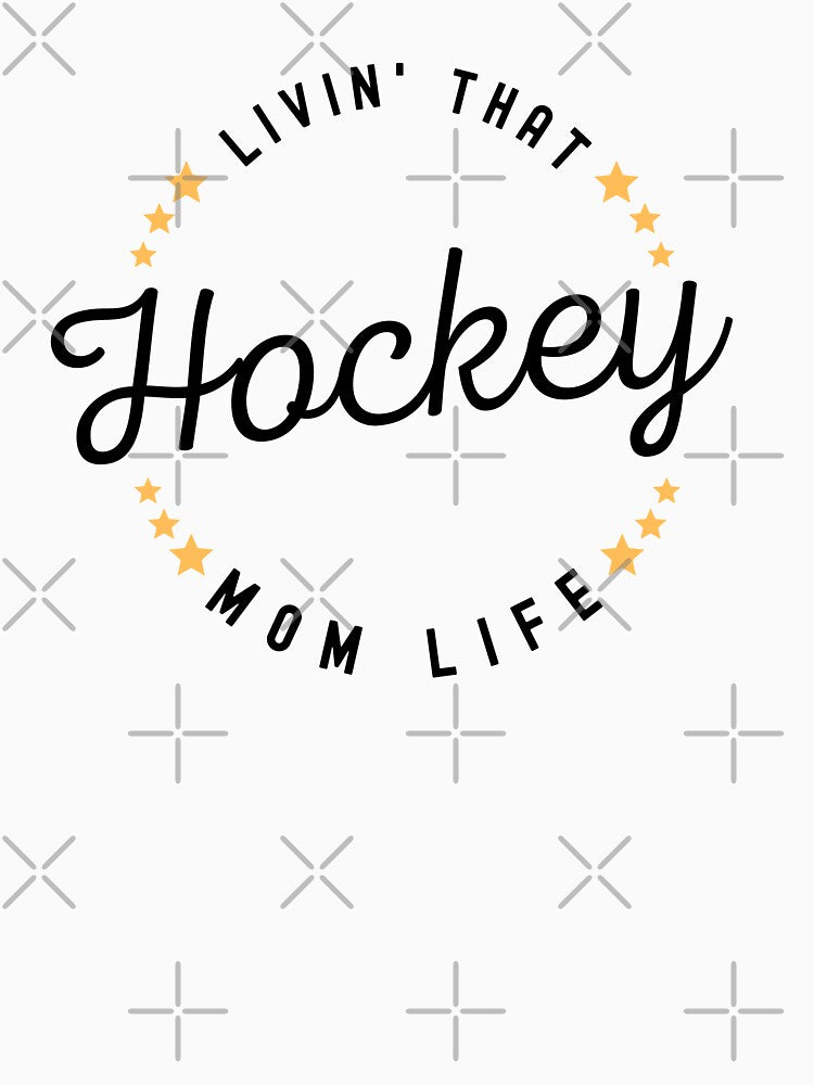 Living That Hockey Mom Life Hockey Mom by diip T-Shirts, Hoodie, Sweatshirt | BlankRebels.com (Image 3)