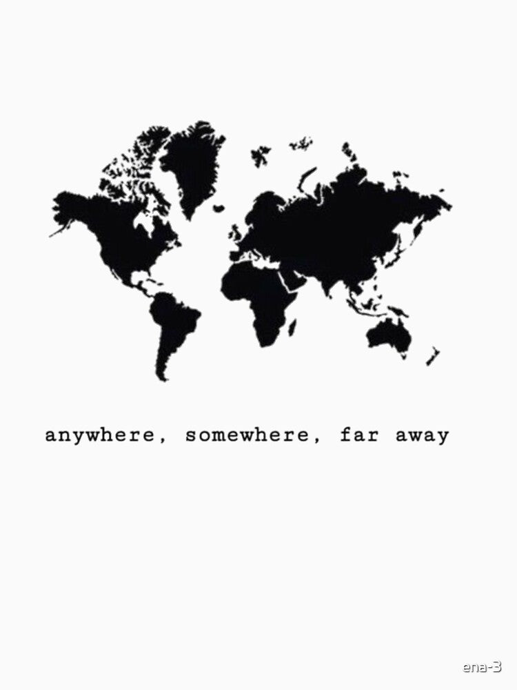 anywhere , somewhere, faraway by ena-3 T-Shirts, Hoodie, Sweatshirt | BlankRebels.com (Image 3)