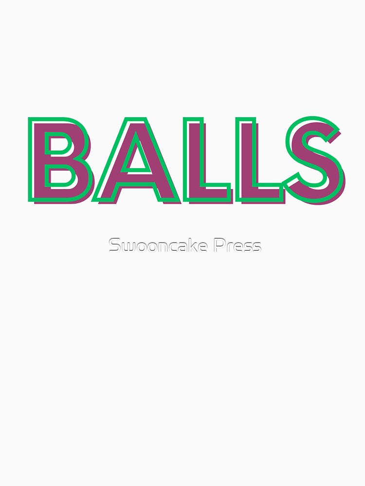 BALLS HOODIE by Swooncake Press