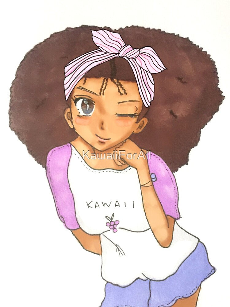 Kawaii Girls Collection - Sweet Grape by KawaiiForAll T-Shirts, Hoodie, Sweatshirt | BlankRebels.com (Image 3)