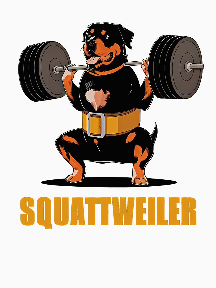 Squattweiler by mrtraz T-Shirts, Hoodie, Sweatshirt | BlankRebels.com (Image 3)