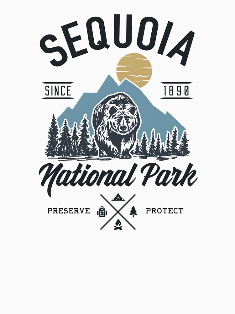 Sequoia National Park novelty hiking camping by Nikogol T-Shirts, Hoodie, Sweatshirt | BlankRebels.com (Image 3)