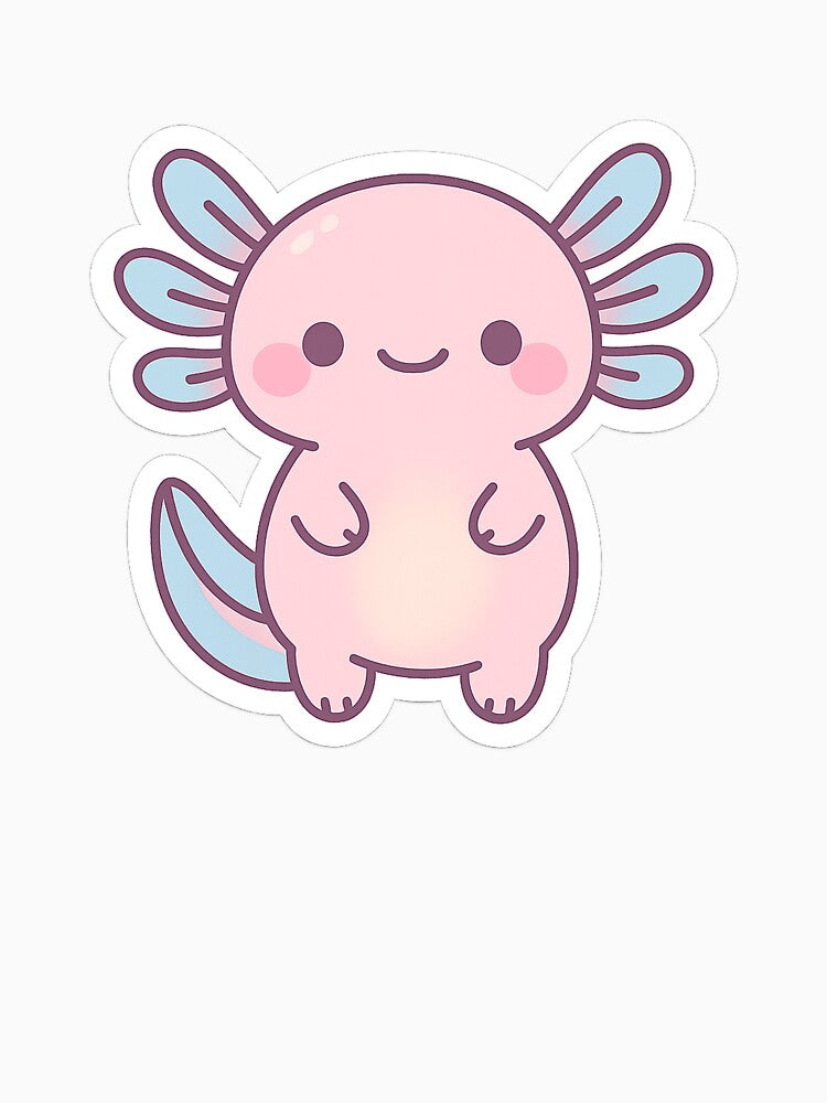 Cute Wholesome Axolotl Stickers by StickMint T-Shirts, Hoodie, Sweatshirt | BlankRebels.com (Image 3)