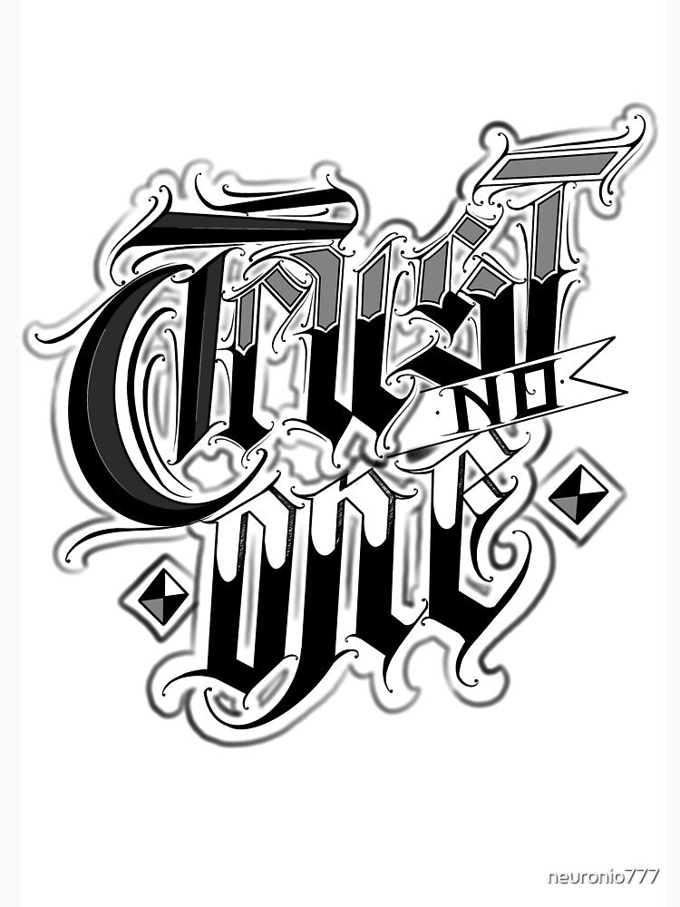Trust No One by neuronio777 T-Shirts, Hoodie, Sweatshirt | BlankRebels.com (Image 3)