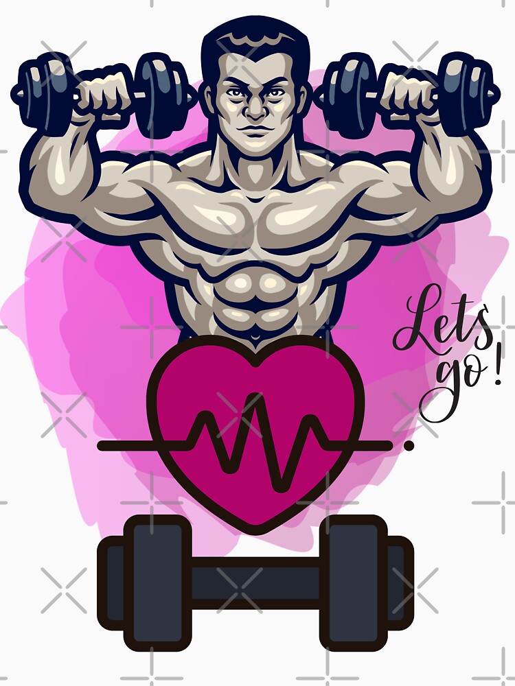 Lets go Gym by RonelM T-Shirts, Hoodie, Sweatshirt | BlankRebels.com (Image 3)