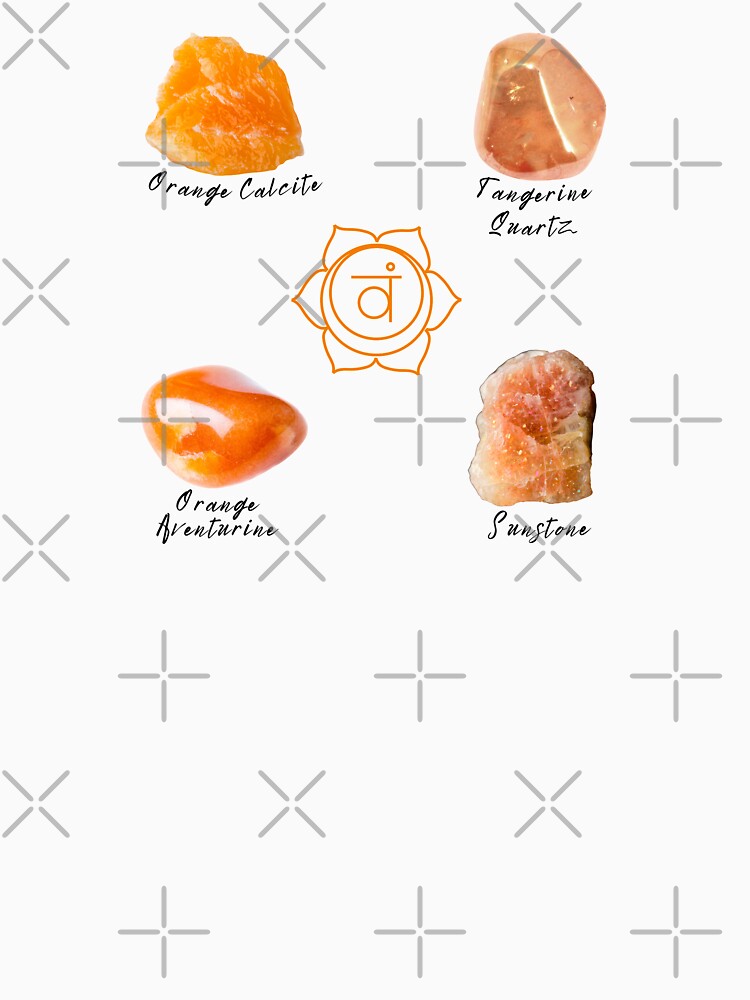 Sacral Chakra Crystals by mooneko T-Shirts, Hoodie, Sweatshirt | BlankRebels.com (Image 3)