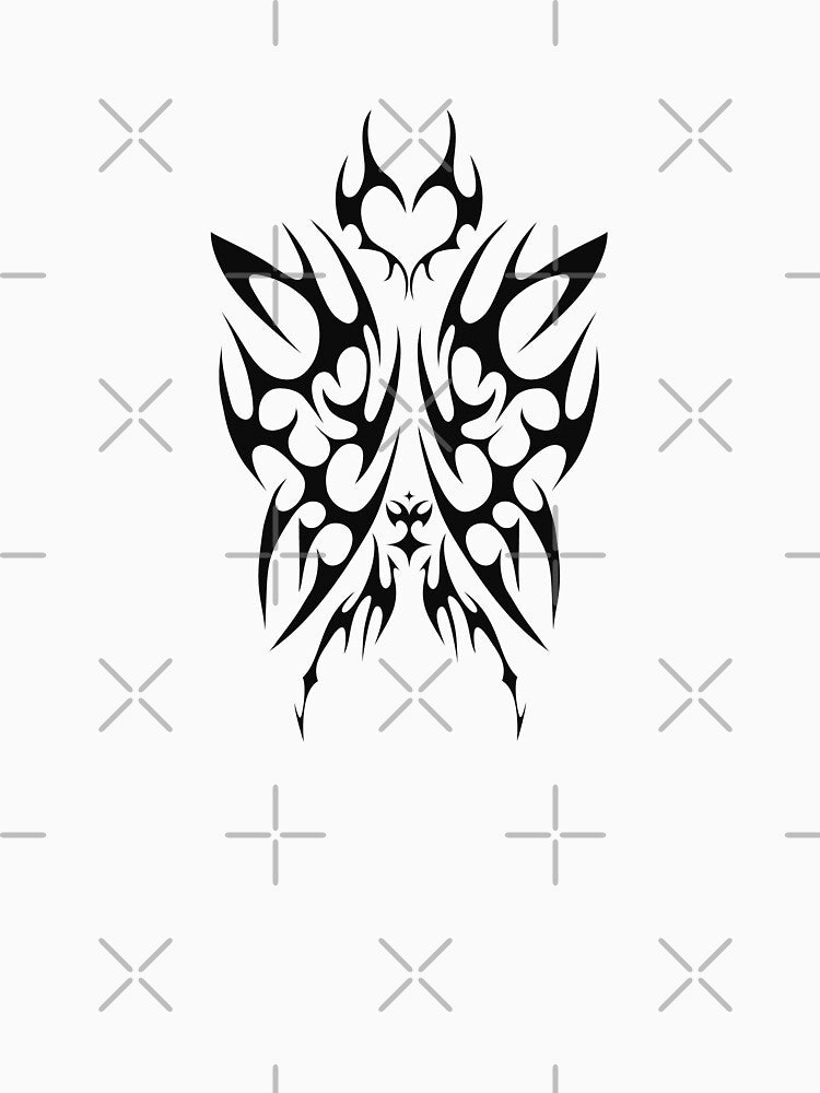 Dark Butterfly Y2K Aesthetic Graphic Design by ArtsieAxxie T-Shirts, Hoodie, Sweatshirt | BlankRebels.com (Image 3)