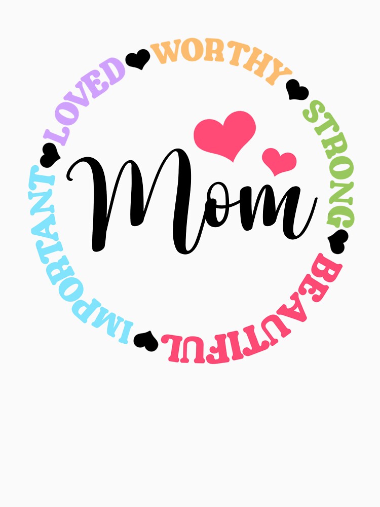colorful mom life by lunathestudio T-Shirts, Hoodie, Sweatshirt | BlankRebels.com (Image 3)
