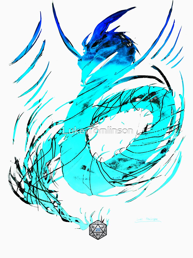 Critical Hit - Freezing Blue by Luke Tomlinson Artwork T-Shirts, Hoodie, Sweatshirt | BlankRebels.com (Image 3)