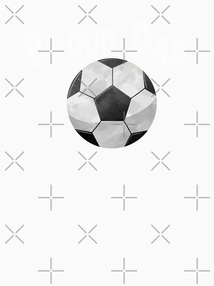 Soccer Football Proud Dad Of An Awesome Player Fan Designs by SpiritWestDesig