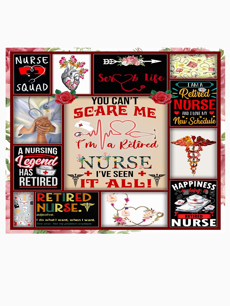 You Can't Scare Me I'm A Retired Nurse I've Seen It All - Nurse Love by judysophia T-Shirts, Hoodie, Sweatshirt (Image 3)