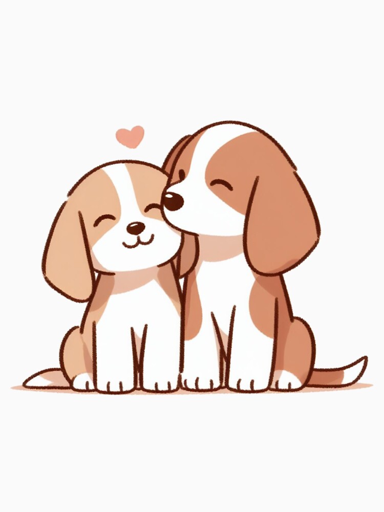 Dog Couple Valentine's Day by LemuellTrends T-Shirts, Hoodie, Sweatshirt | BlankRebels.com (Image 3)