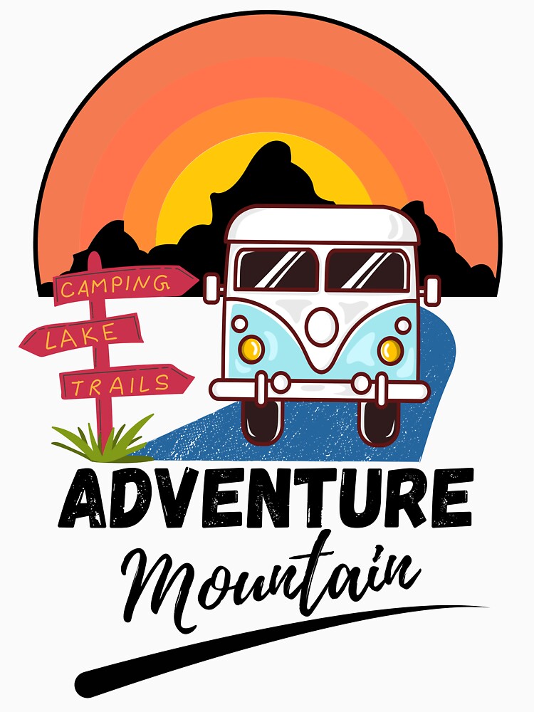 Adventure Mountain by MarkoPasha T-Shirts, Hoodie, Sweatshirt | BlankRebels.com (Image 3)