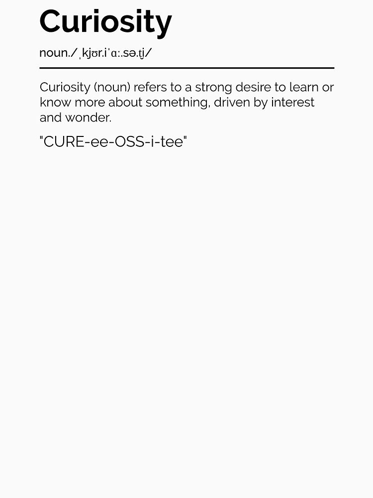 Curiosity by ConsiTee T-Shirts, Hoodie, Sweatshirt | BlankRebels.com (Image 3)