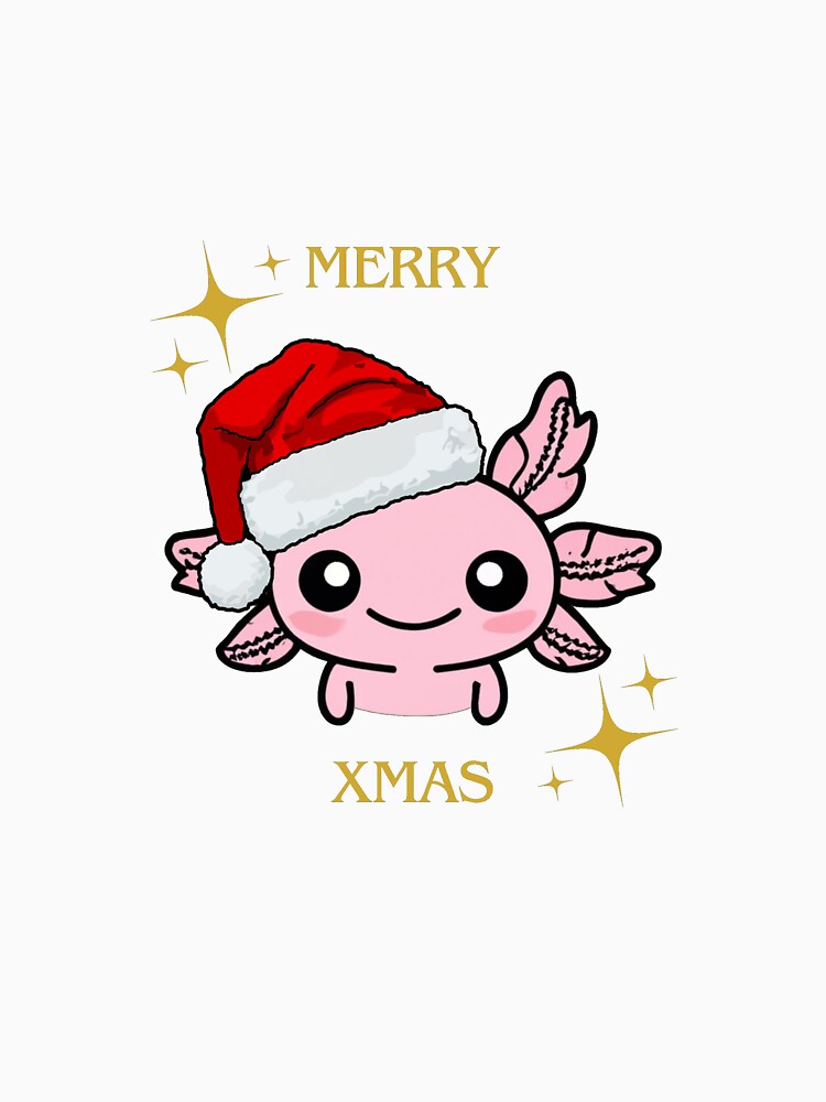 Christmas axolotl by MoniDigiDesigns T-Shirts, Hoodie, Sweatshirt | BlankRebels.com (Image 3)