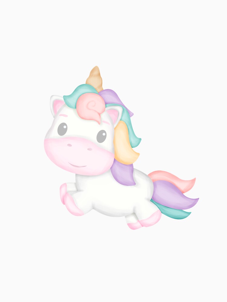 Kawaii Unicorn Rainbow Baby Pastel by Simplyy  Unique T-Shirts, Hoodie, Sweatshirt | BlankRebels.com (Image 3)