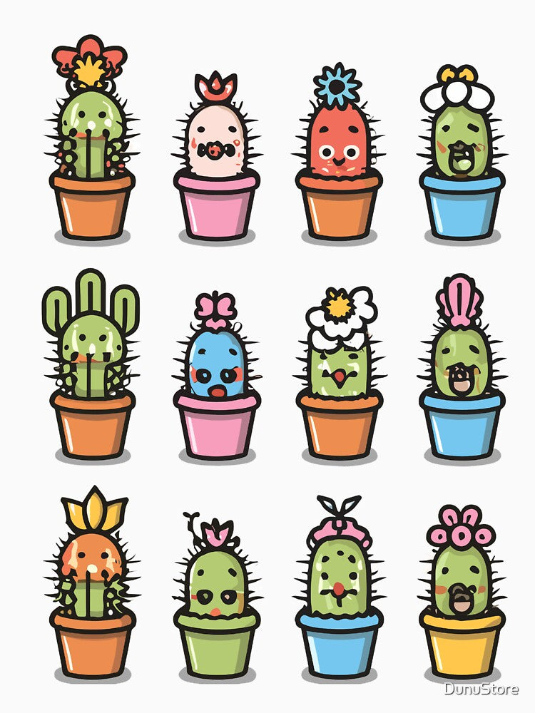 kawaii colored japanese pots by DunuStore T-Shirts, Hoodie, Sweatshirt | BlankRebels.com (Image 3)