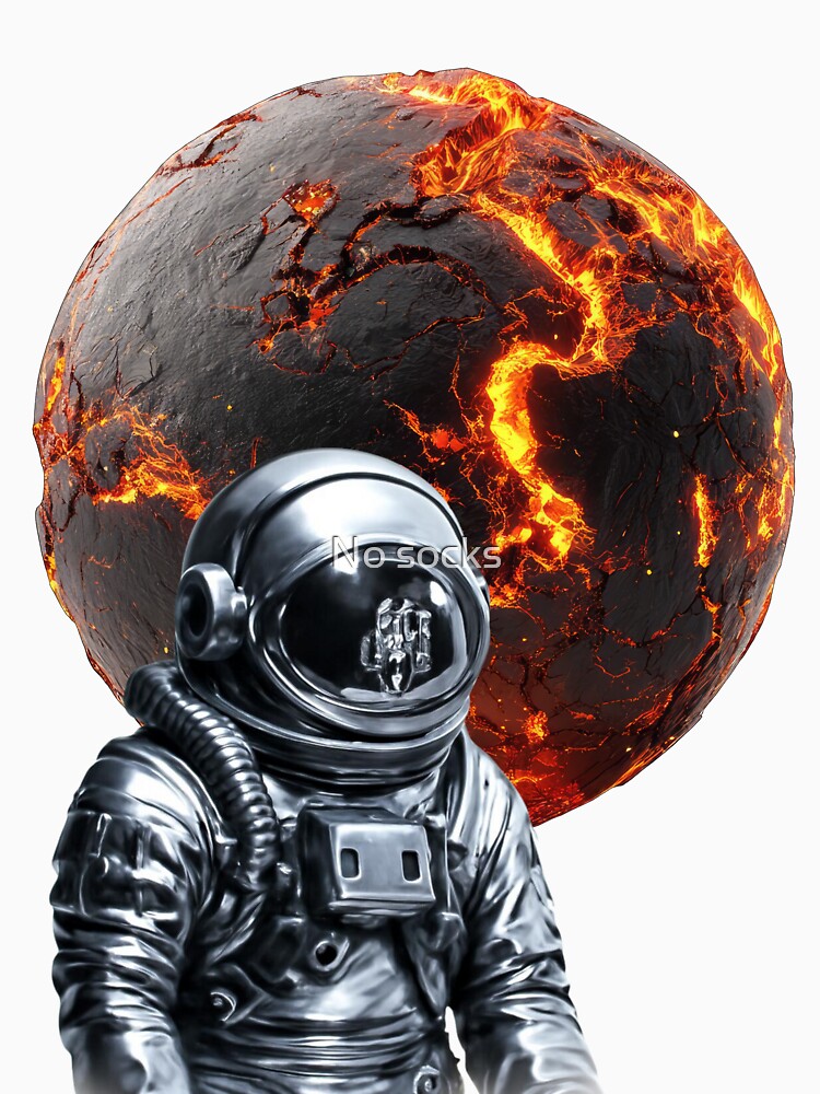 Dark Astronaut by No socks T-Shirts, Hoodie, Sweatshirt | BlankRebels.com (Image 3)