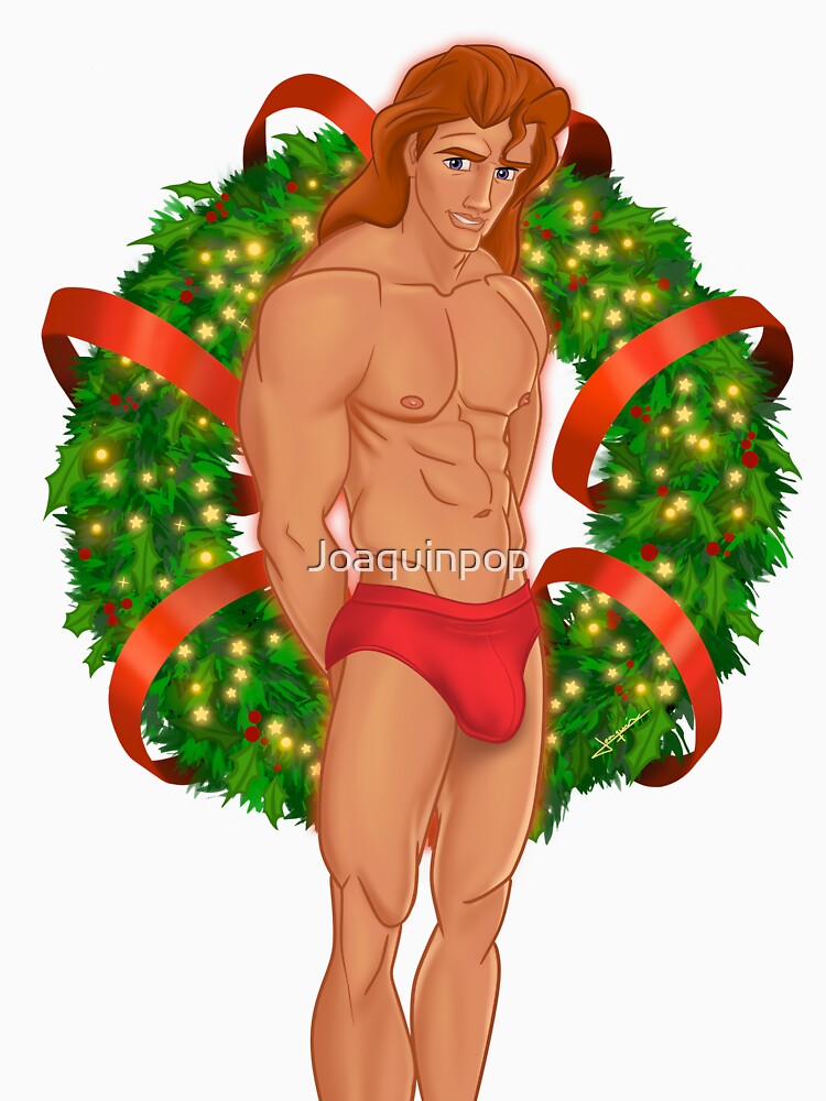 Beast - Holiday Christmas Charm Illustration by Joaquinpop T-Shirts, Hoodie, Sweatshirt | BlankRebels.com (Image 3)
