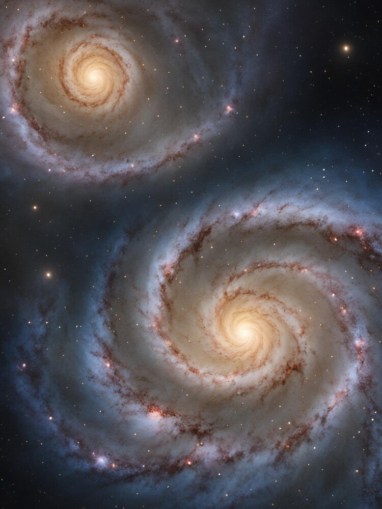 Spiral galaxy by Ghisle T-Shirts, Hoodie, Sweatshirt | BlankRebels.com (Image 3)