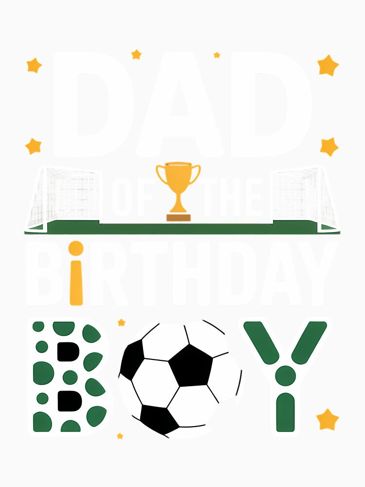 Soccer Dad Birthday Boy Party Soccer Family Matching by HellD3vil-Art