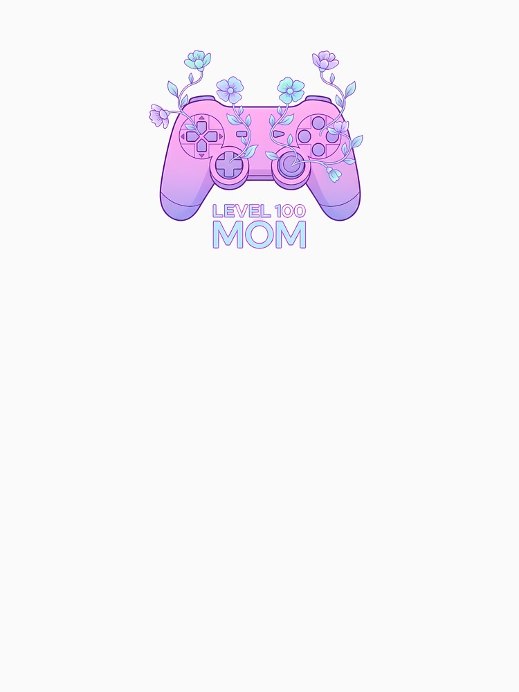 Pastel Cyberpunk Level 100 Mom Gamer Art by Kvarny