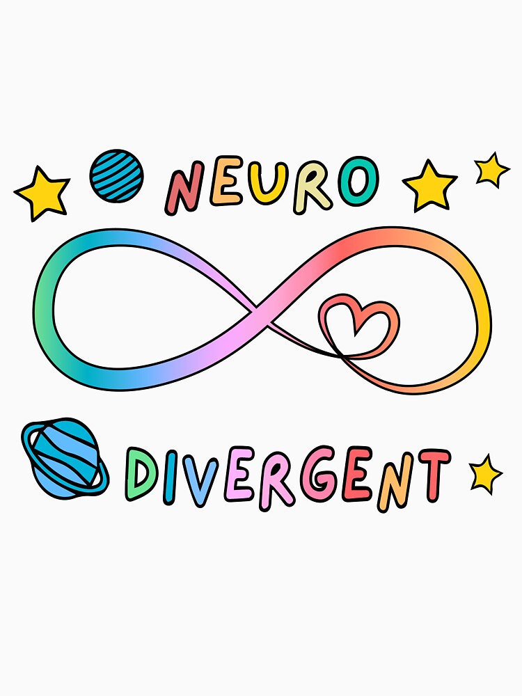 NeuroDivergent Autism Acceptance NeuroDivergence by Easy-Logo T-Shirts, Hoodie, Sweatshirt | BlankRebels.com (Image 3)