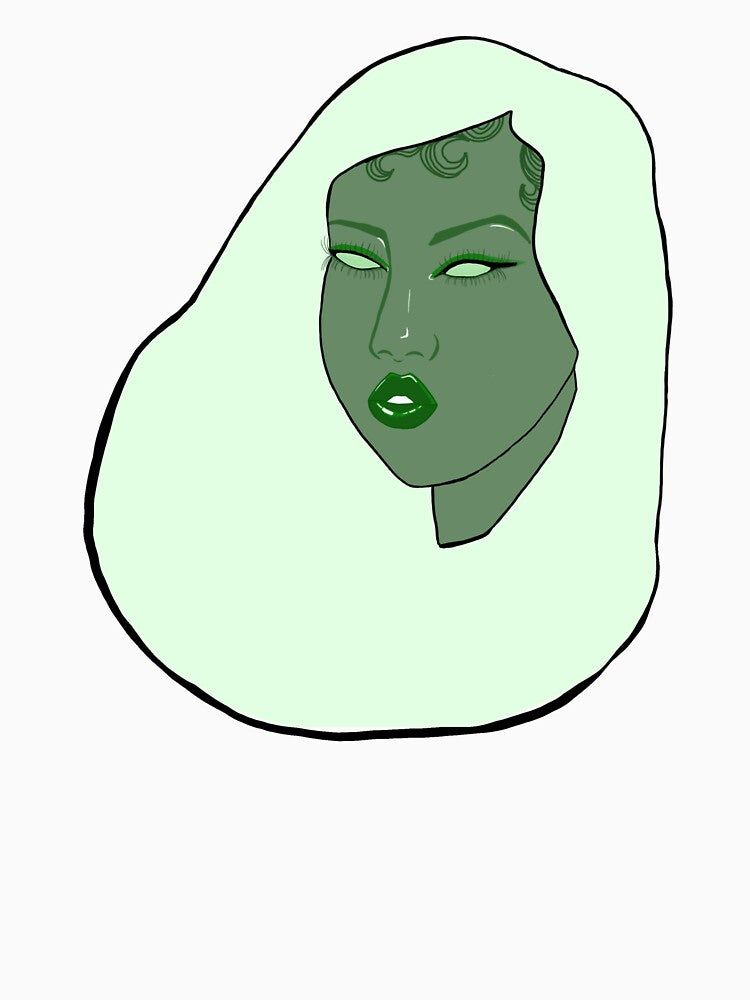Green Space Girl by AMimagination