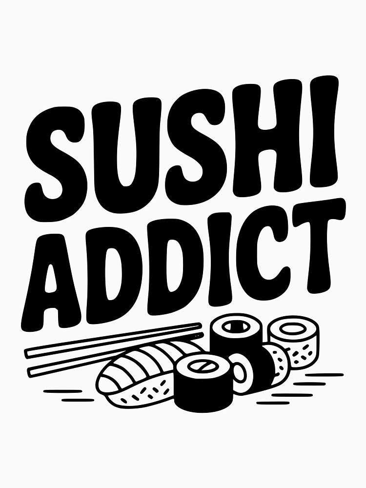 Sushi Addict by Frank Ring T-Shirts, Hoodie, Sweatshirt | BlankRebels.com (Image 3)