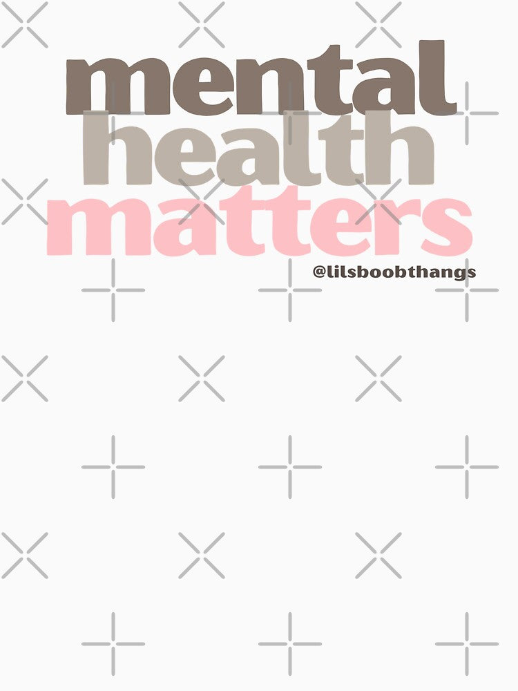 Mental Health Matters. v15a | lilsboobthangs by lilsboobthangs T-Shirts, Hoodie, Sweatshirt | BlankRebels.com (Image 3)