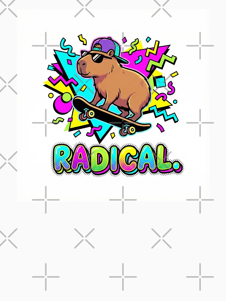 Radical Capybara T-Shirts, Hoodie, Sweatshirt