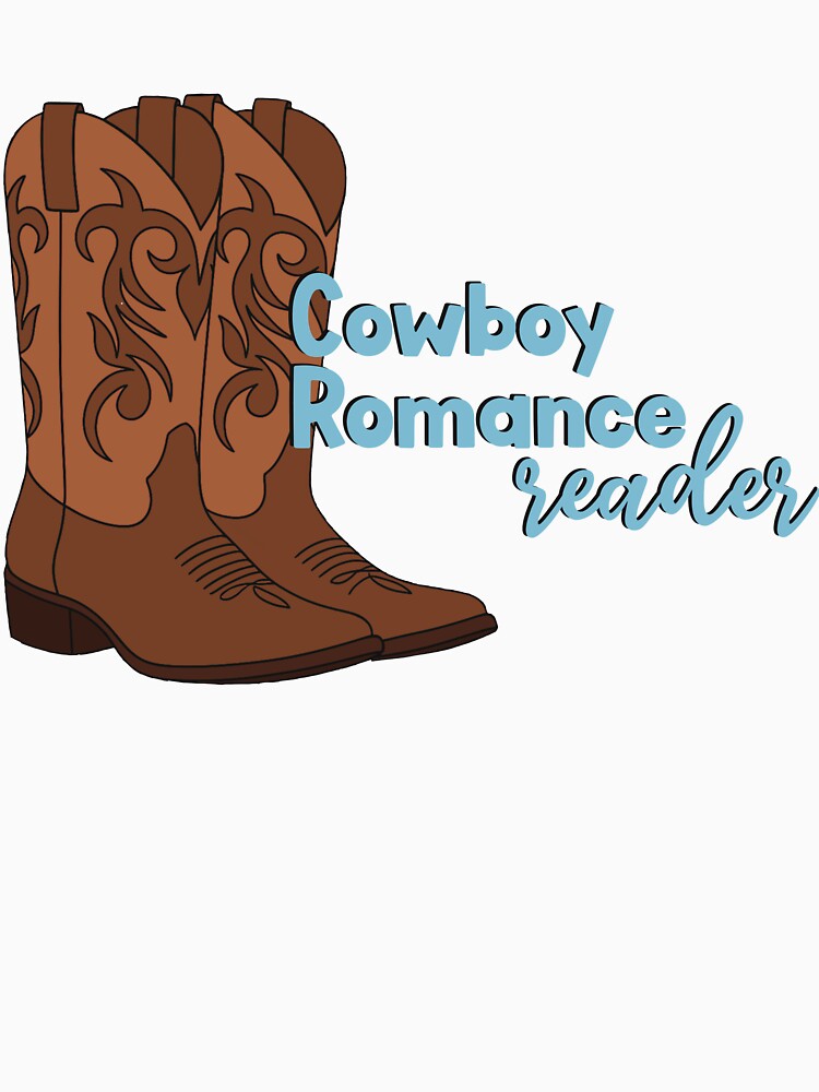 Cowboy Romance Reader by Caitxreads T-Shirts, Hoodie, Sweatshirt | BlankRebels.com (Image 3)