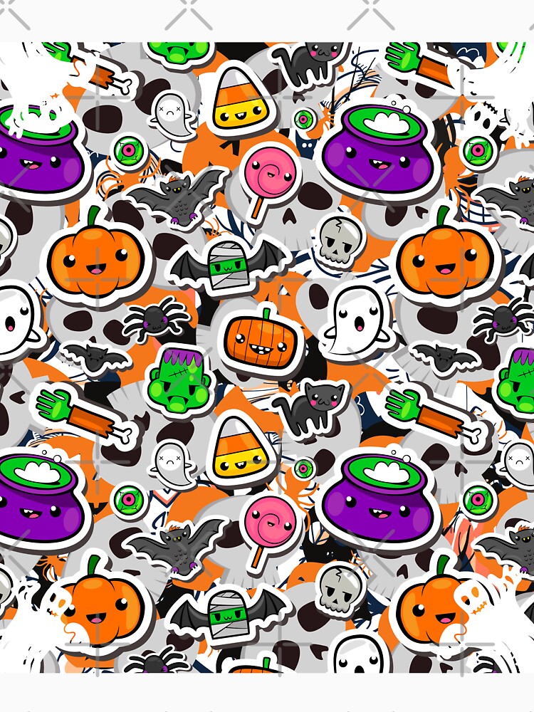 Halloween Autumn Pumpkins Face Art by infazbdeen