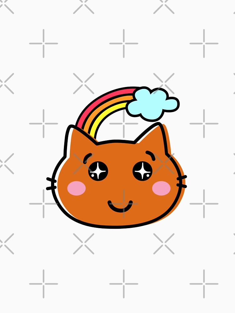 Rainbow Cat by TextyQuotes