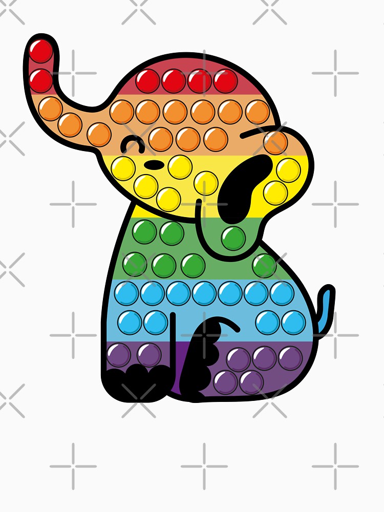 Pop It Fidget Elephant by MasterKlaw T-Shirts, Hoodie, Sweatshirt | BlankRebels.com (Image 3)