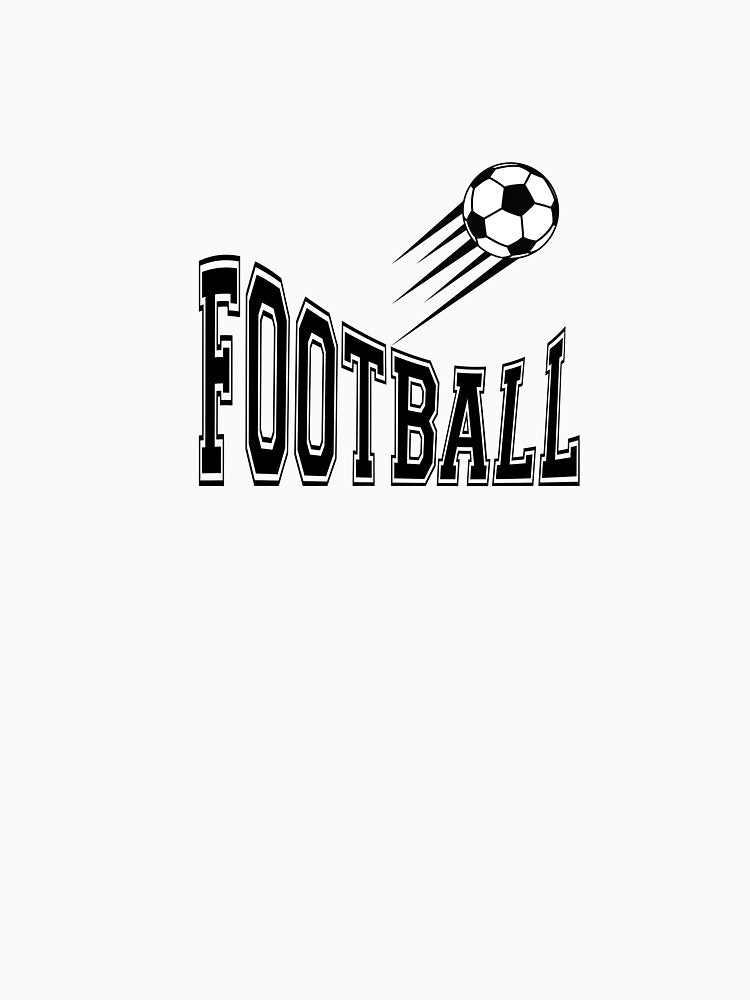 Born to Play Football | Soccer Fan Artwork by Fouziaart08