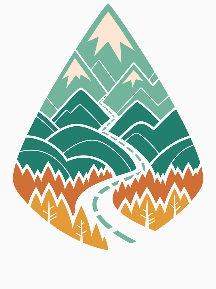 The Road Goes Ever On: Summer by Wayne Minnis T-Shirts, Hoodie, Sweatshirt | BlankRebels.com (Image 3)