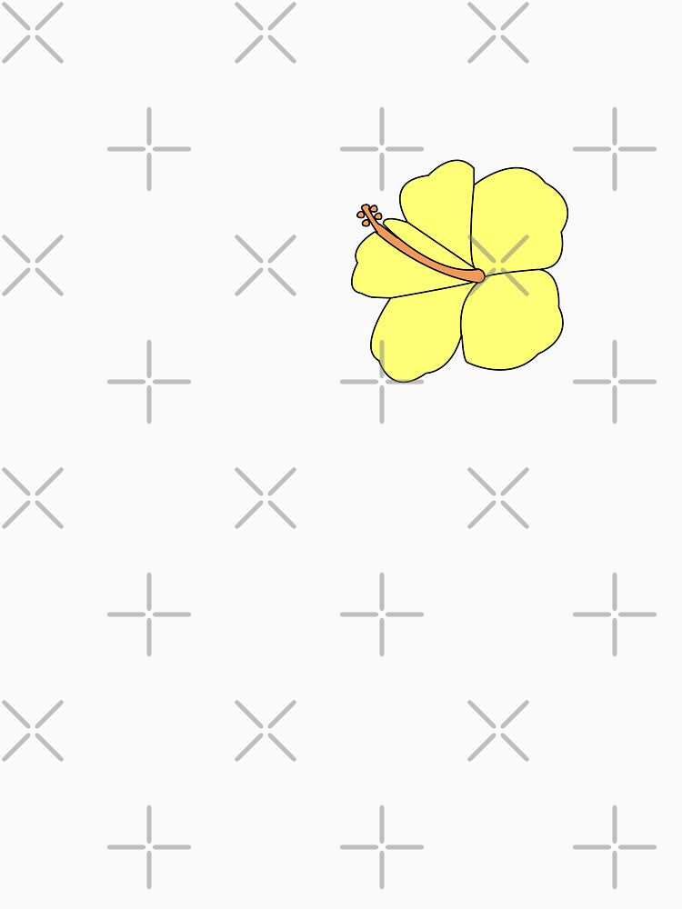 Yellow Hibiscus by Avaaxa T-Shirts, Hoodie, Sweatshirt | BlankRebels.com (Image 3)