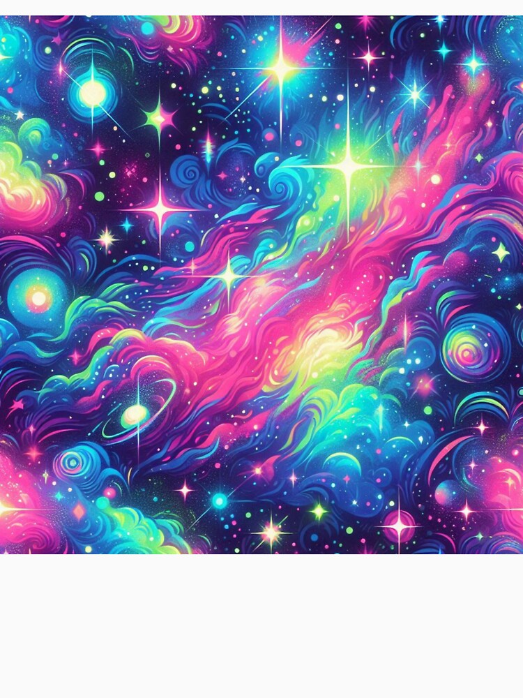 Galaxy fluor by Akantha-Rain T-Shirts, Hoodie, Sweatshirt | BlankRebels.com (Image 3)