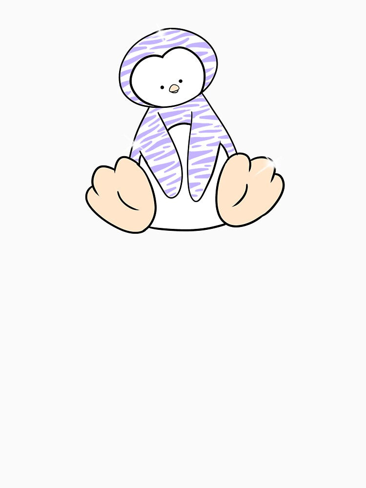 Animal Print Penguin (purple zebra) by gross-girl99 T-Shirts, Hoodie, Sweatshirt | BlankRebels.com (Image 3)